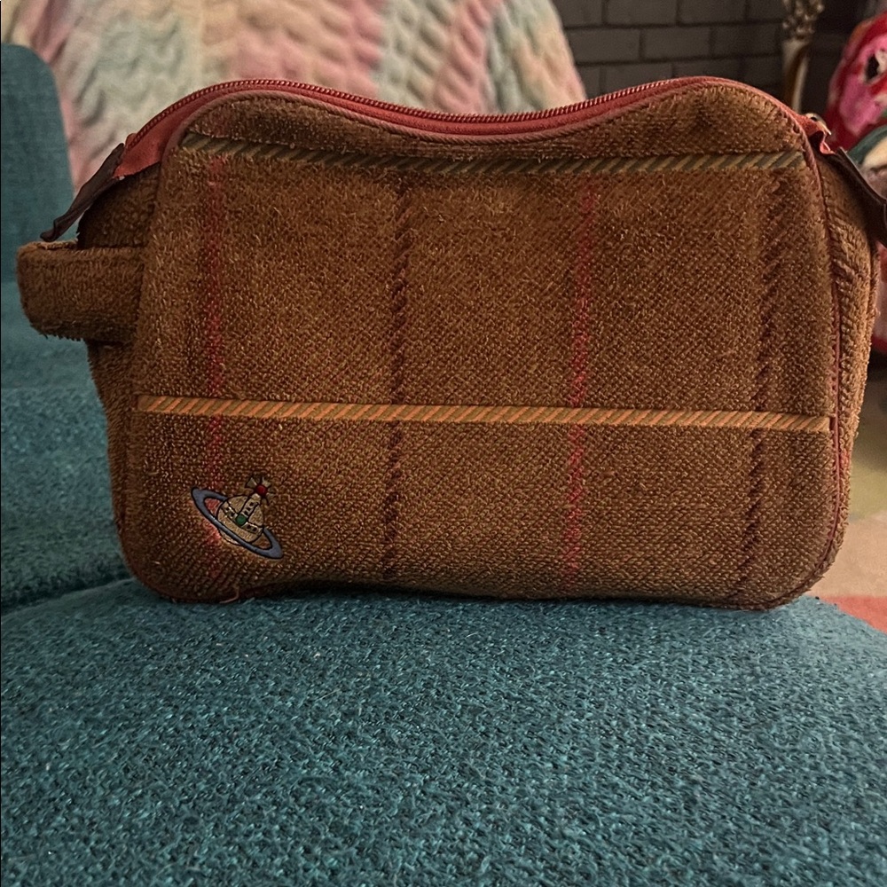 Amazing vintage Vivienne Westwood clutch/cosmetic bag